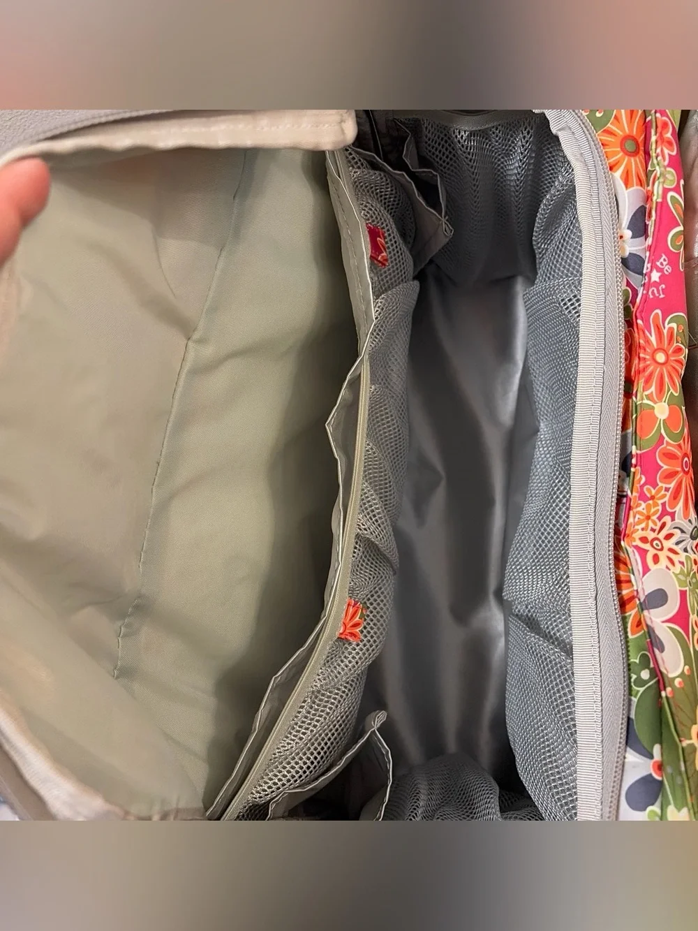 Ju-Ju-Be Floral Be Prepared Diaper or Duffle Bag in Perky Perennials